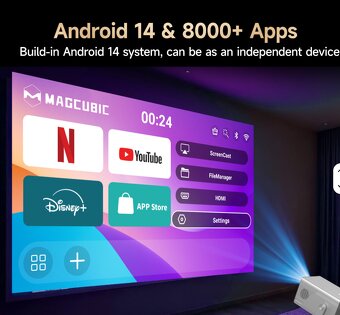 Magcubic X7 Projector 8K Support HD 1080P - 3