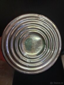 Starožitný stříbrný stojan na svíci - 3