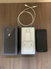 Apple iPhone 8 gray, perfektní stav + kompletní balení - 3