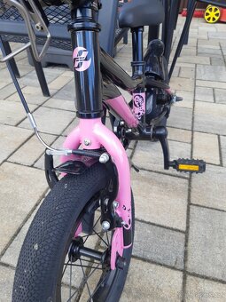 GHOST Powerkid 12 Metallic Black/Pearl Pink - 3