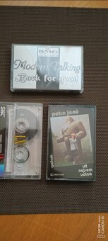 Za komplet 4xRetro kazety za 99,-kč,vč.nové Basf Ferro - 3