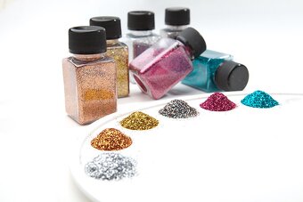 Nové třpytky CANDIS Glitter Blu 25 gramů - 3