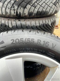 Alu kola 5x112 R16 Škoda Octavia 3 TOP stav - 3