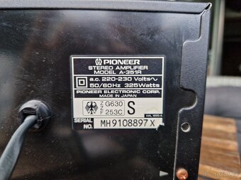 Zesilovac Pioneer A351R 325W - 3