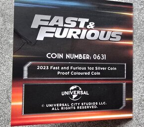 FAST AND FURIOUS 1 Oz 2023 - 3