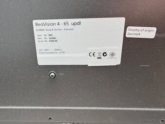 Luxusní 65” plazmový displej Bang & Olufsen BeoVision 4-65 - 3