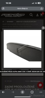 E46 Zadní spoiler j - 3