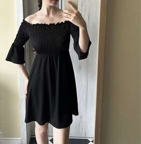 Dámské černé šaty River Island S - 3