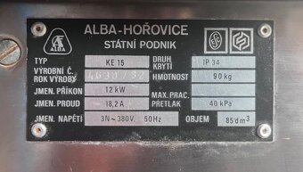 Varný elektrický kotel 85litrů Alba KE 15 - po repasi - 3