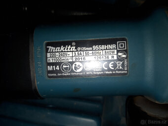 Úhlová bruska Makita 9558HNRG 840W 125mm - 3