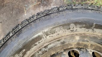Zimní kola s disky 175/65 r14 6,5mm vzorek - 3