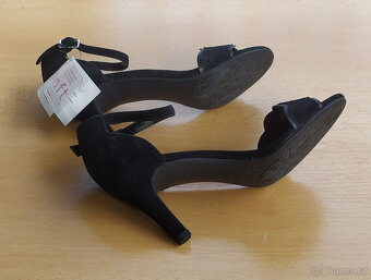 Hezké dámské semišové boty, vel. 36 - nenošené - 3