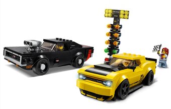Nové LEGO 75893 2018 Dodge Challenger SRT Demon a 1970 D - 3