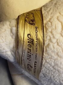 Prodám soupravu Merino Deka+prostěradlo+polštář - 3