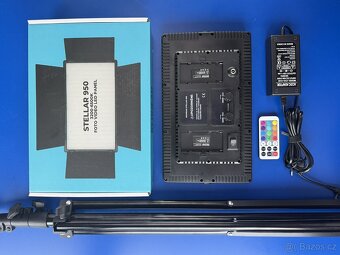 RGB LED panel Redhead 950 + stativ. Záruka - 3