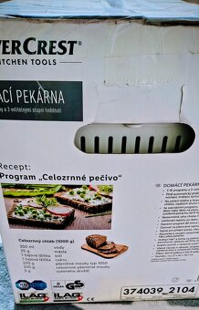 Domácí pekárna Silver Crest - 3