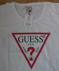 Dámske tričko Guess - biele - 3