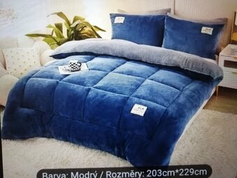 Fleecová Přikrývka Velká 203x229 cm Nové zboží - 3