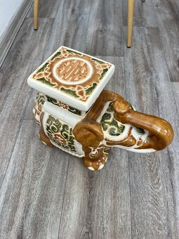 Keramická dekorace - slon - 3