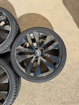 5x100 Originální ALU Kola Škoda R17 Fabia 2,3,4 Rapid,Scala - 3