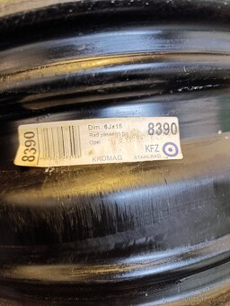 Plechové disky 4x100 r 15 - 3