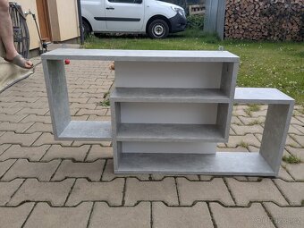Konferenční stolek s poličkou - 3