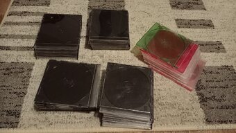 Plastové krabičky na cd a DVD - slim - 3