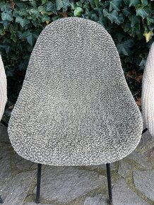 3 x designové skořepinové křesílko - cena za všechny 3 kusy - 3