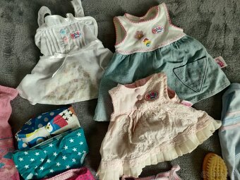 Babygirn oblečení saticky dupačky plenky - 3