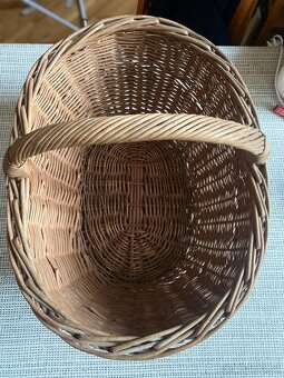 Velký proutěný koš - 3