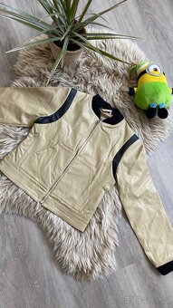 Dívčí koženková bunda Alibi na 7/8 let - 3