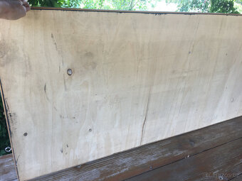 Zrcadlo v dřevěném rámu, 64 x 138 cm - 3