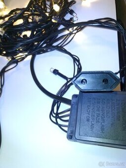 LED světelný řetězy, svítidla barevné a bílé/žluté barvy - 3