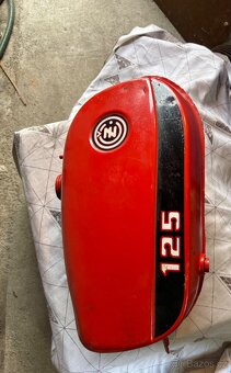 Čz 125/516 - nádrž, uloženka - 3