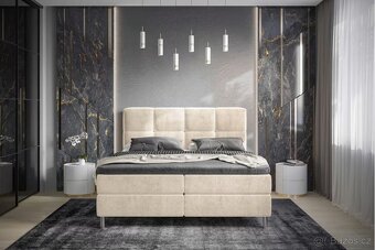 Čalouněná postel Babylon 160/180x200cm Nová - 3