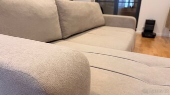 Rozkládací rohová pohovka s úložným prostorem - 3