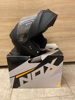 Výklopná helma na motorku NOX N960, vel. XL - 3