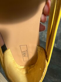 Damske sandalky zlute, vel. 8 - 3