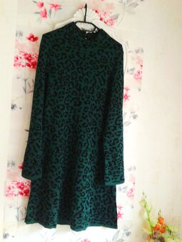 Teplé úpletové šaty 44/46 - 3