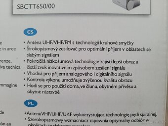 Pokojová anténa Philips - 3