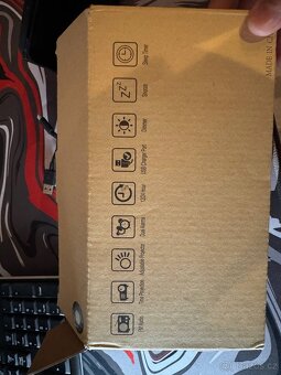 Radiobudík hodinky budík s projektorem - 3