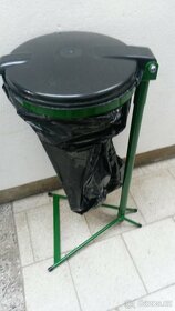 Stojan pro odpadkové pytle 120 l, skládací - 3