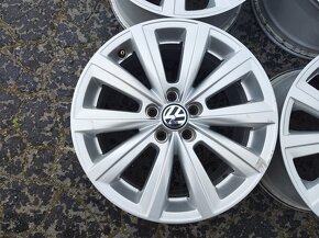 16"alu sada Mistral 5x100 origo VW Polo 6R Fabia 3 Rapid - 3