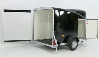 Sříňový přívěs, 300x150x165 cm, 1300 kg - černý - 3