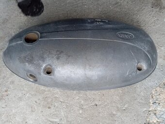 Víko motoru Jawa 250 / 559 / 353,strana spojky,zapalování - 3