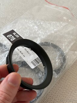 Vymezovací středící kroužky pro alu 70,1mm na 63,3mm - sada - 3