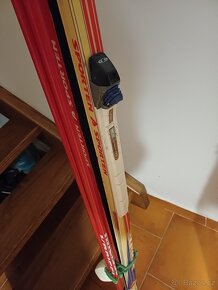 Běžky Sporten 205 cm s hůlkami vázání SNS - 3