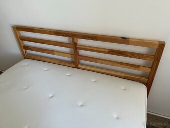 IKEA postel TARVA a matrace HYLLESTAD 140x200 cm - 3