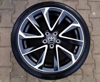 Alu kola originál Toyota Corolla 5x114,3 R18 NOVÁ SADA - 3