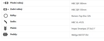 kolo HEAD TACOMA 27,5 - 3